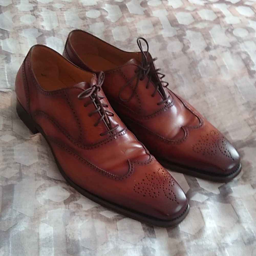 Magnanni Size 13 Lace-up Dress Shoes